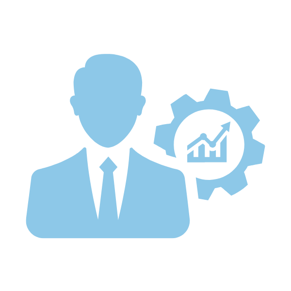 AIHM Executive Education icon symbolising career growth, strategic management and upskilling for hospitality professionals
