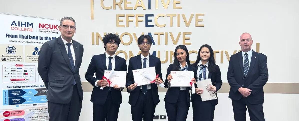 AIHM College NCUK foundation programme