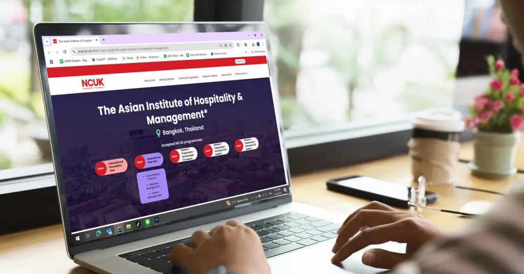 NCUK University Pathways at AIHM