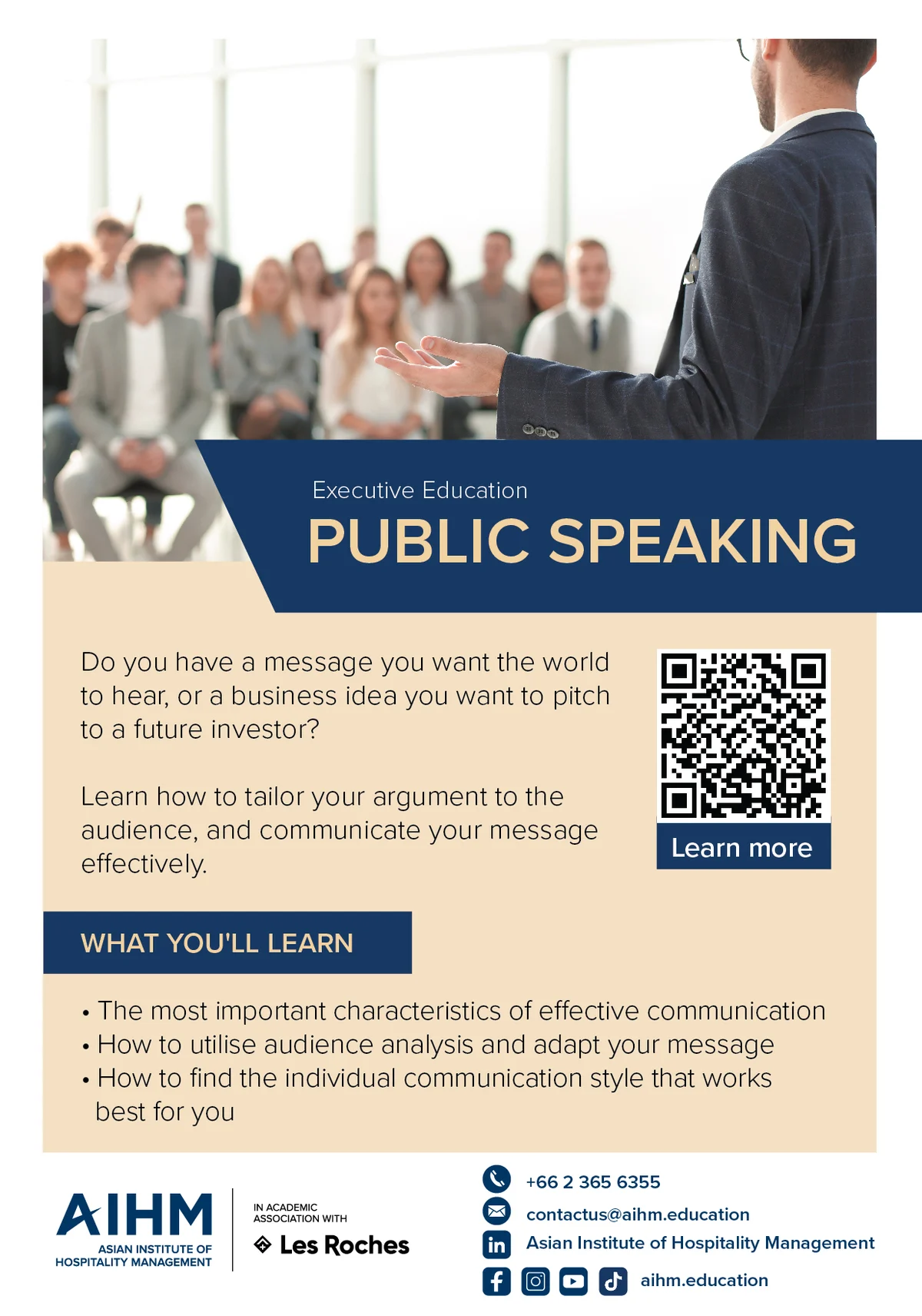 AIHM Executive Education Public Speaking 1