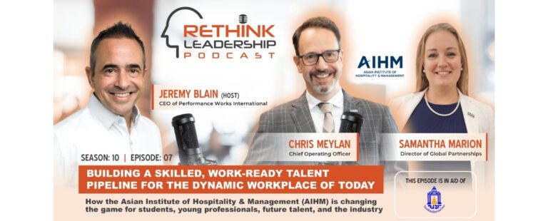 Leadership Expert Jeremy Blain Showcases How AIHM Shapes Future Talent