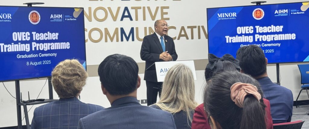 OVEC vocational school teachers join AIHM’s Pearson-aligned training programme to enhance teaching quality, industry readiness, and modern classroom skills through expert-led professional development.