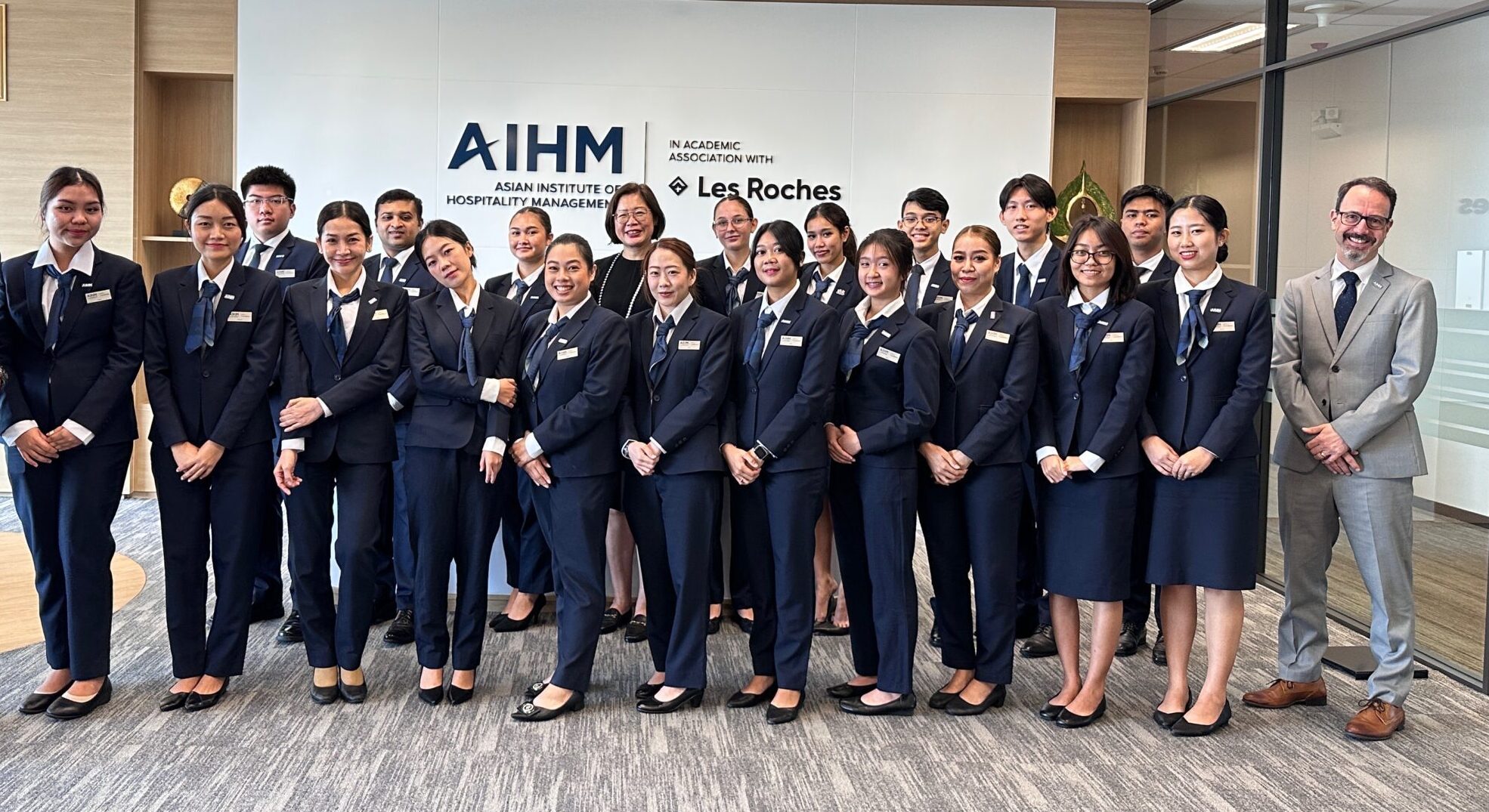 At AIHM, students train in a professional, international learning environment with expert lecturers and industry-focused curriculum designed for future hotel and business leaders.