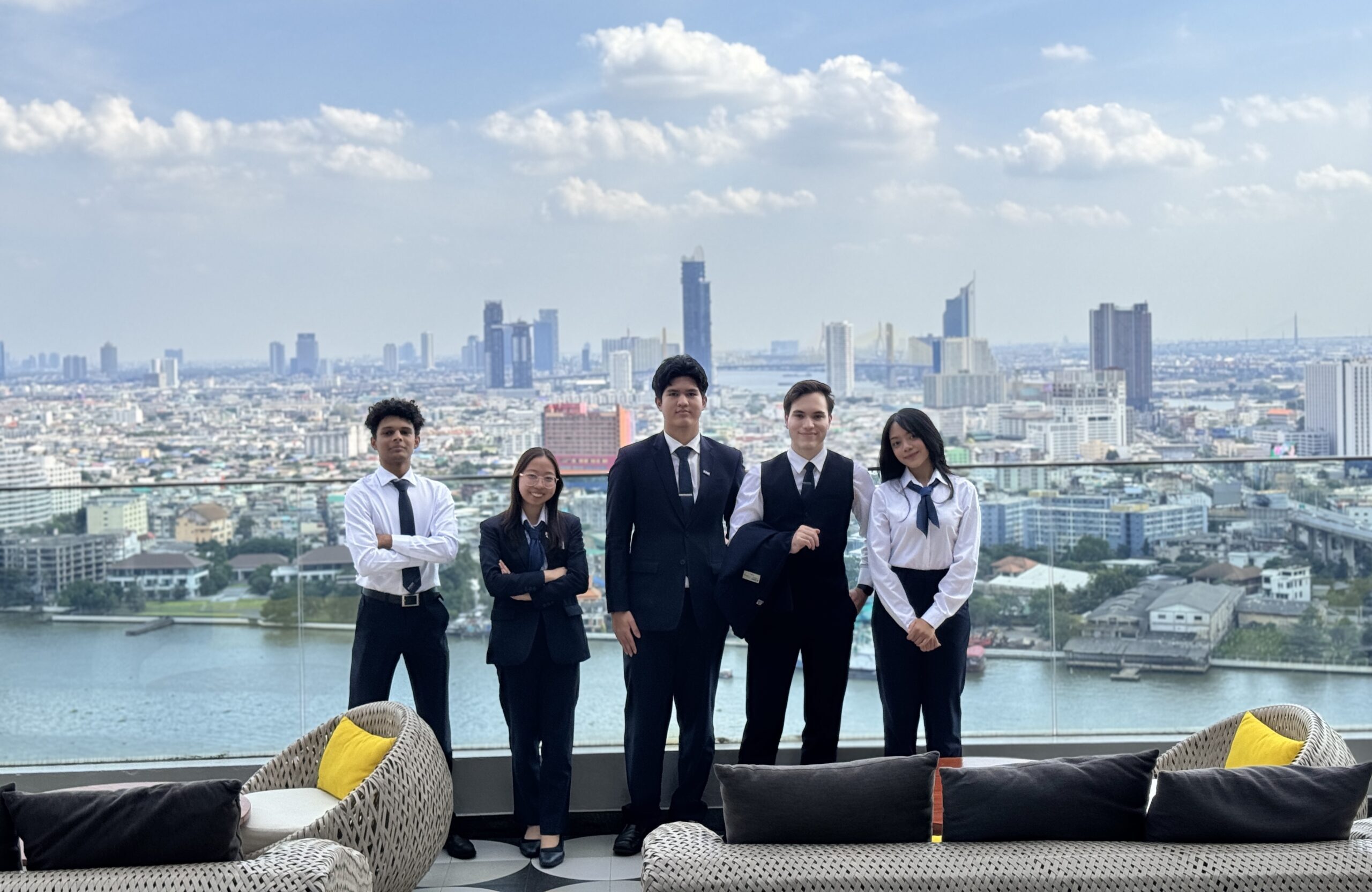 The AIHM Bangkok Campus stands alongside the glimmering Chao Phraya River, home to some of the world’s most innovative, high-end hotels and restaurants.