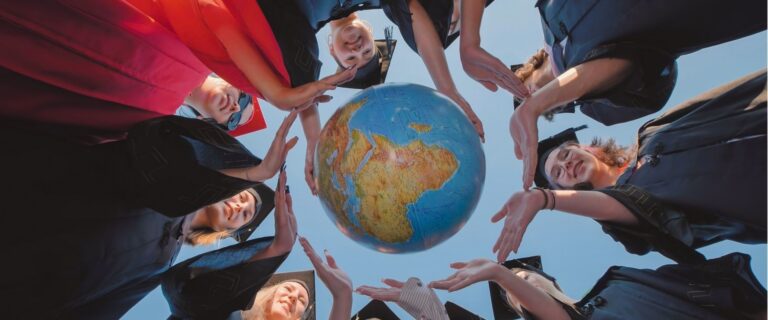 Students preparing for a study abroad pathway to international universities through NCUK programmes at AIHM College Bangkok.